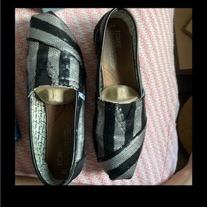 Tom’s “One for One” Sequin flats
